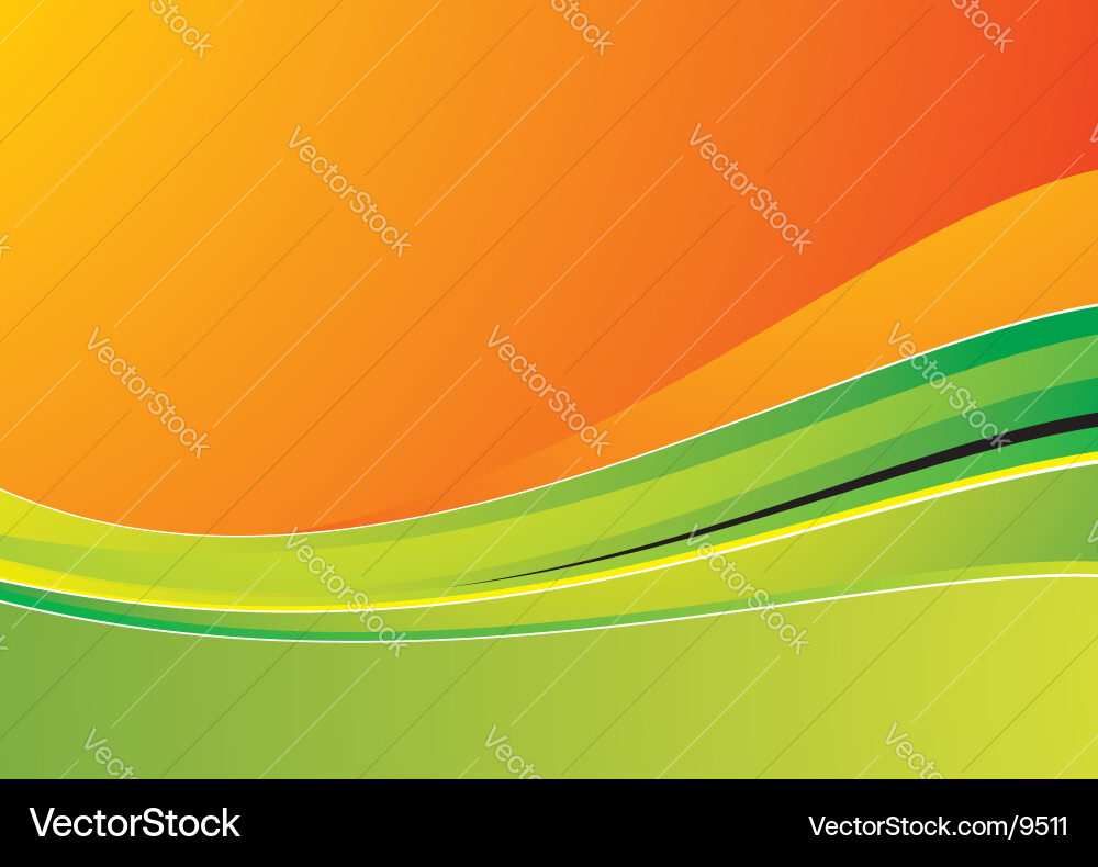 Dynamic Wave Pattern Vector Image