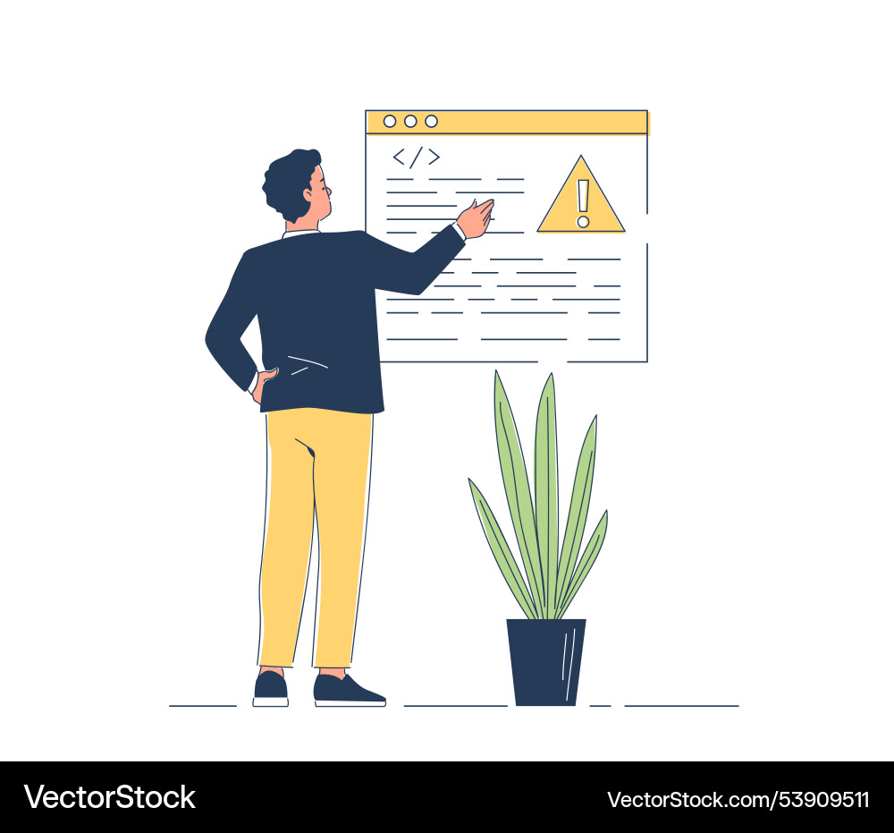 Software Bugverfolgungsprogramm Software Bugverfolgungsprogramm vektorbild
