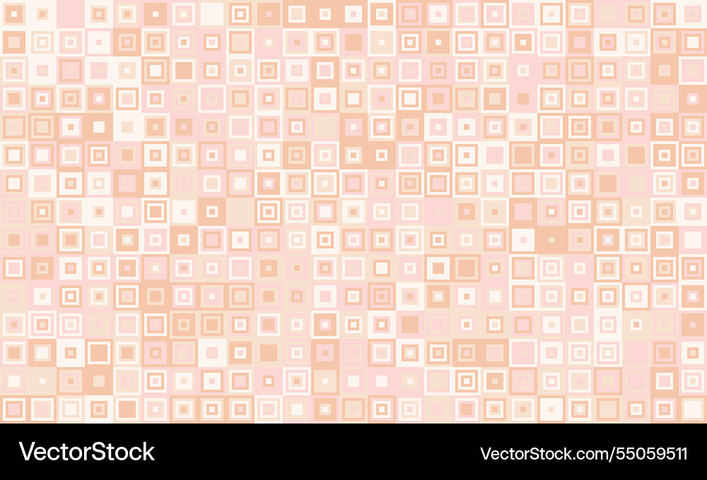Trendy mosaic-style pattern with structured Vector Image