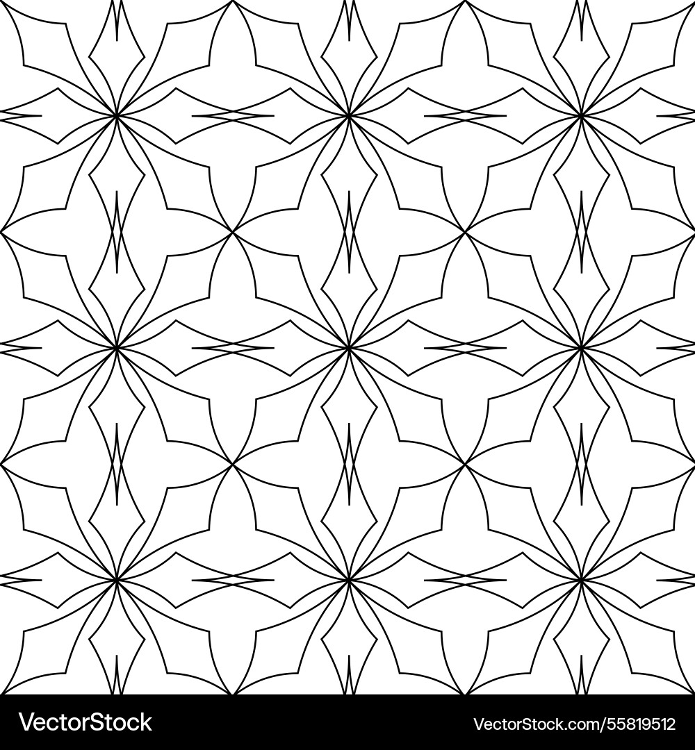 Abstract geometric pattern with squares crosses Abstract geometric pattern with squares crosses Vector Image