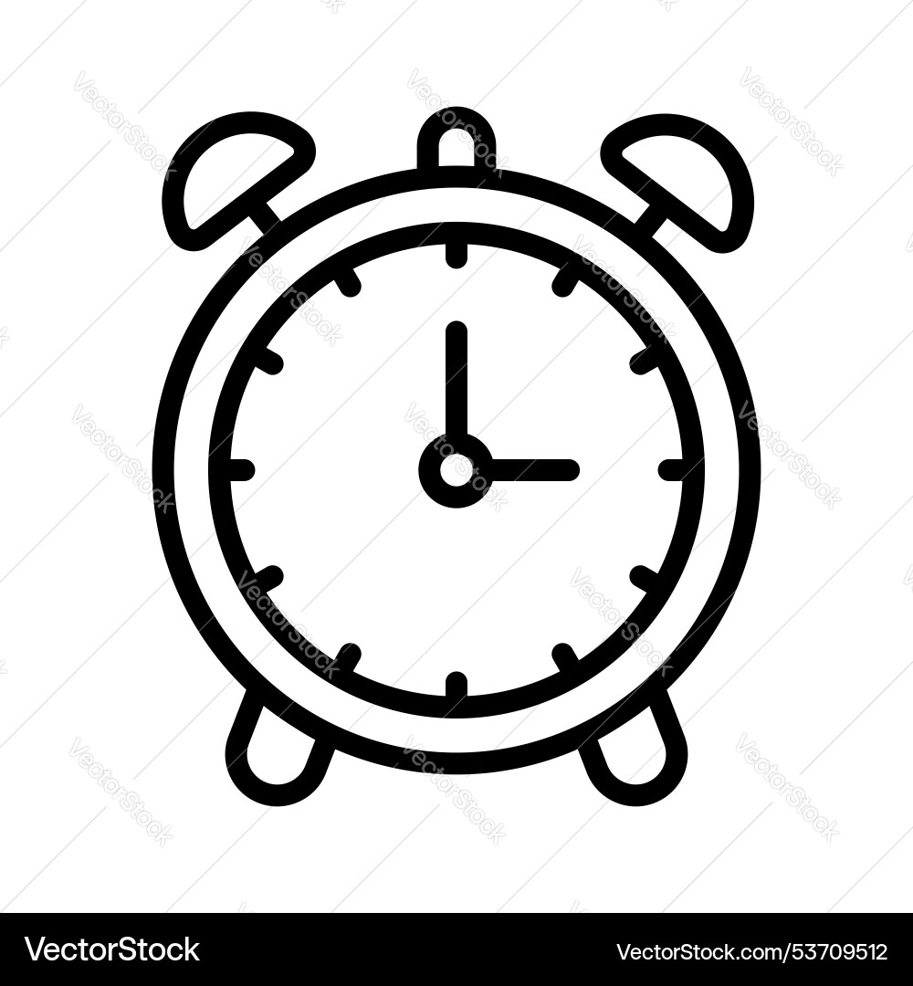 Alarm clock Vector Image