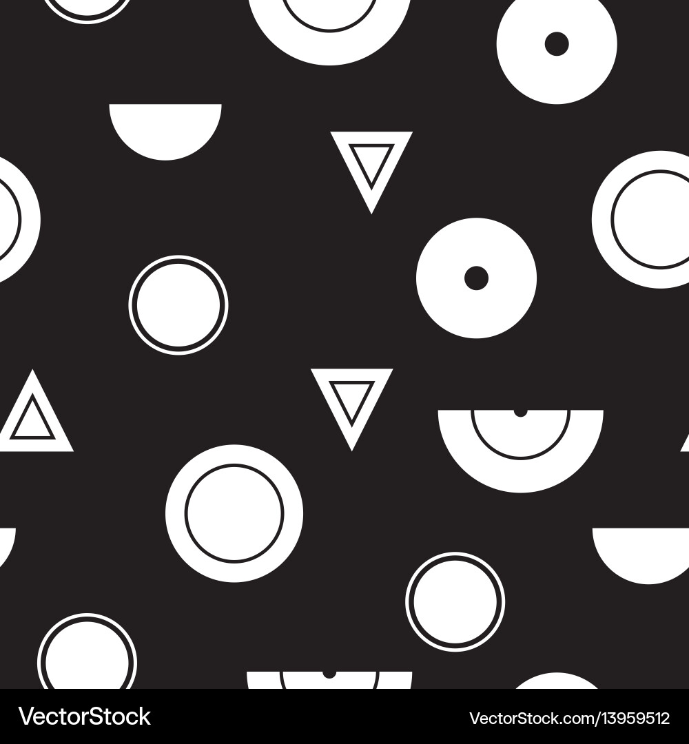 Geometric Circle Pattern vector image