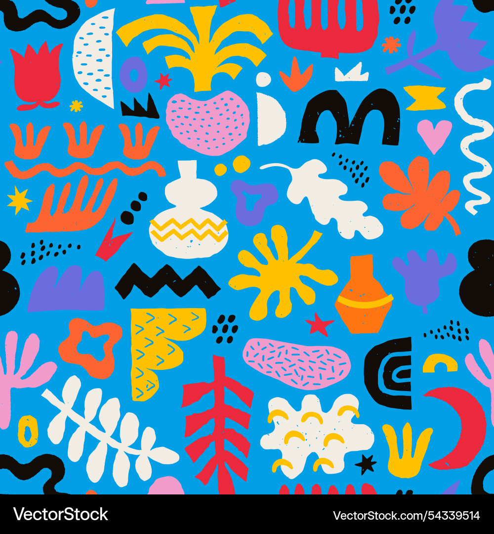 Abstract seamless pattern with figures Abstract seamless pattern with figures vector image