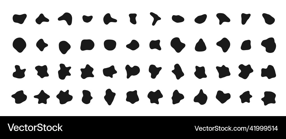 Fluid Organic Bubbles & Drops vector image