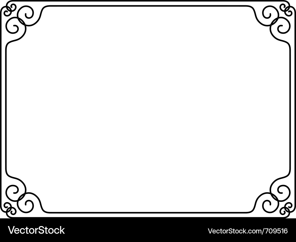 Elegant Decorative Frame vector image