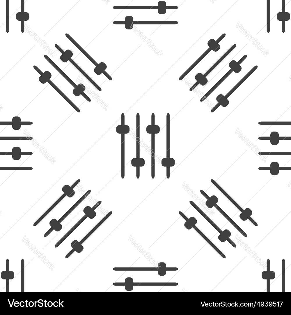 Faders pattern Vector Image