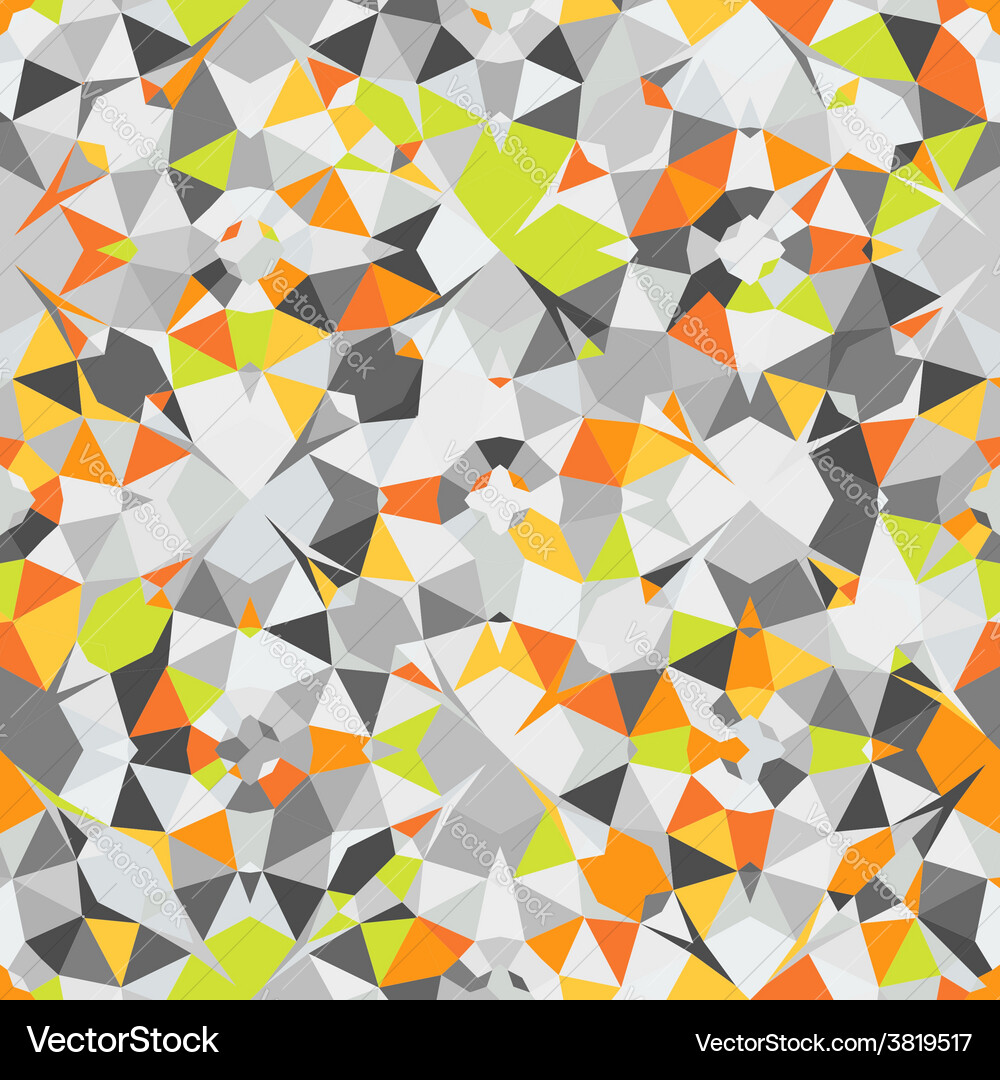 Geometric Triangle Pattern Vector Image