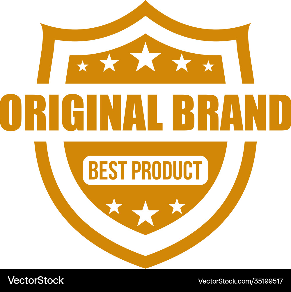 Original brand best products schild Original brand best products schild vektorbild