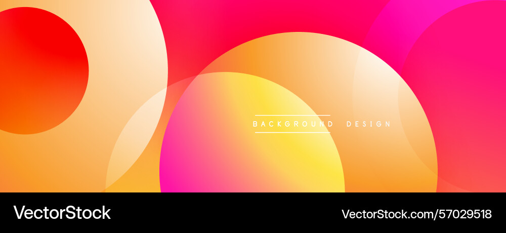 Abstract gradients overlap creating vibrant pinks Vector Image