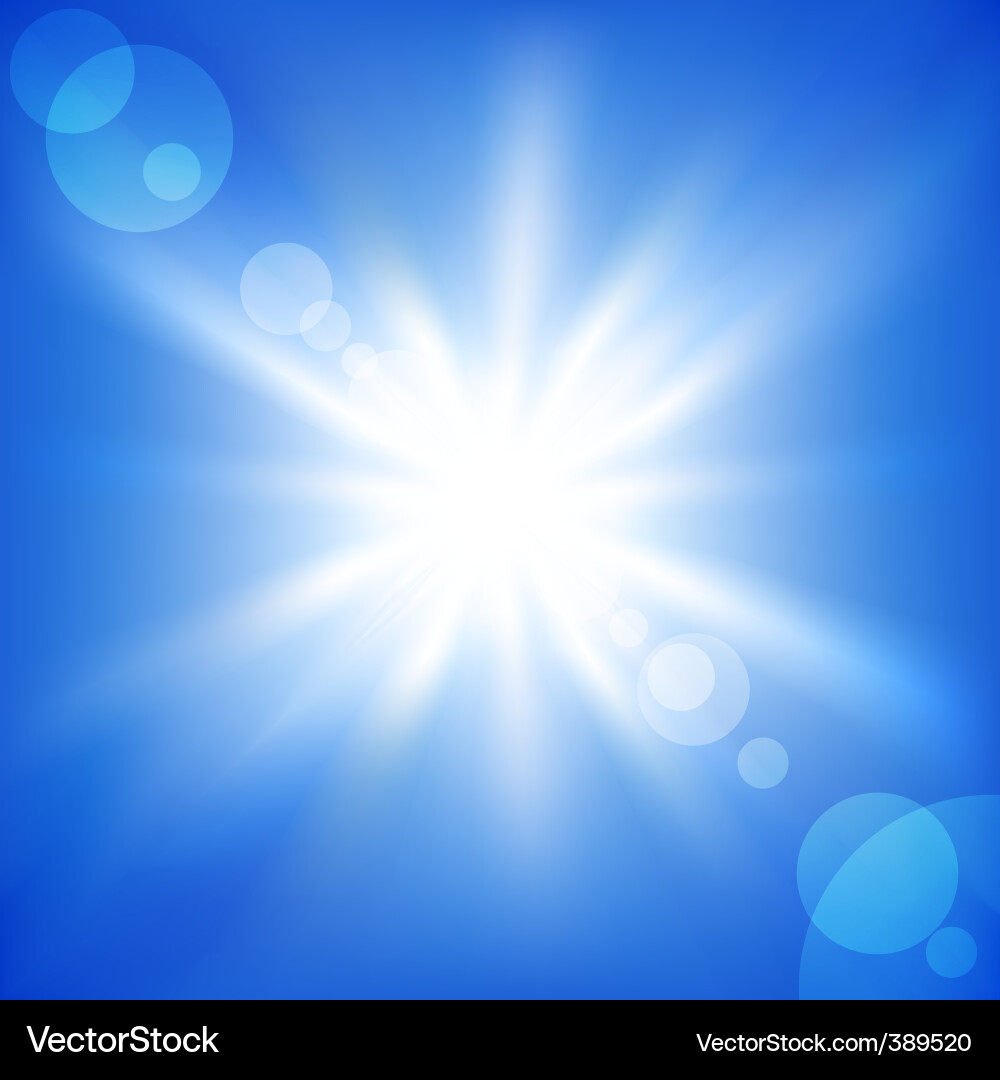 Blue sky Royalty Free Vector Image - VectorStock