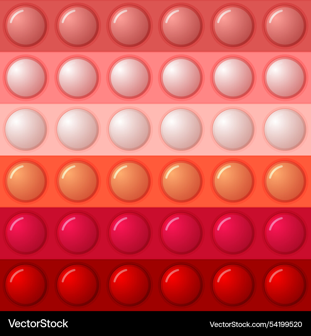 Seamless pattern with trendy game pop it simple Vector Image