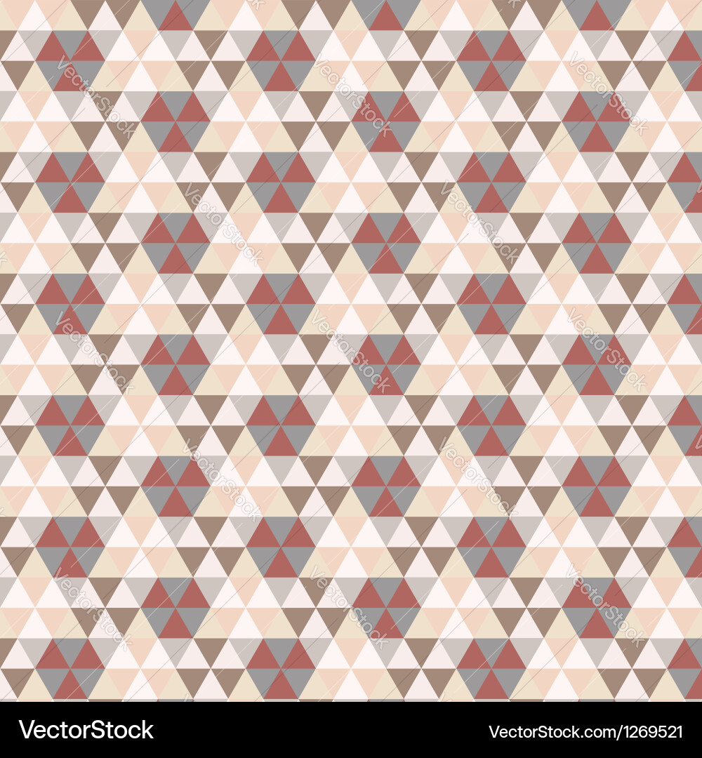 Geometric Triangular Pattern vector image