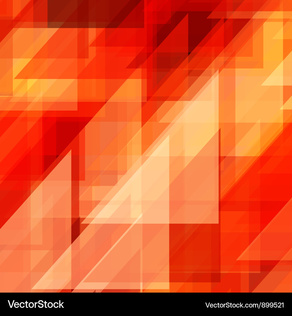 Retro Painted Triangle Background Vector Image