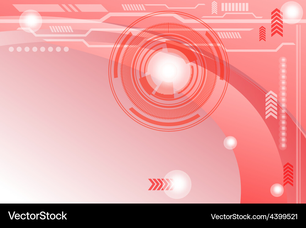 Tech Circuit Background vector image