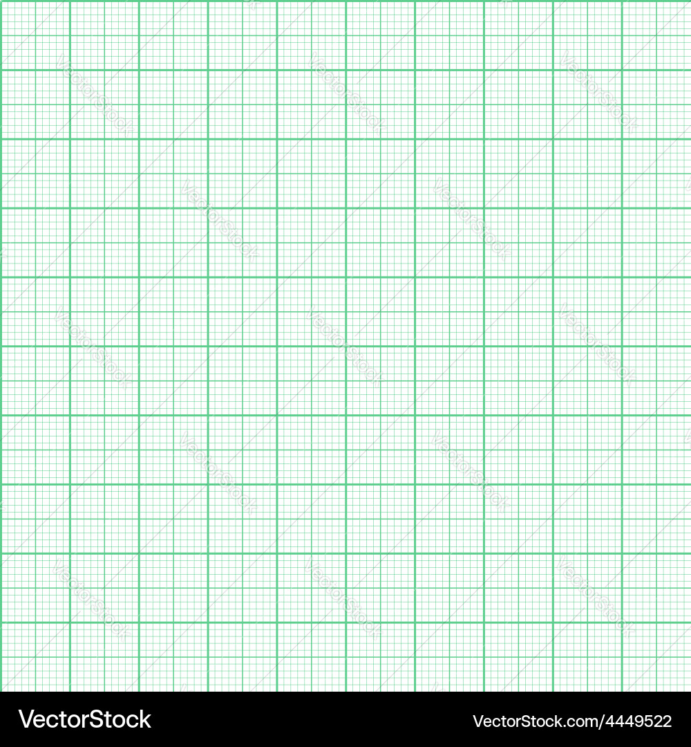 Millimeter Graph Paper Pattern Vector Image