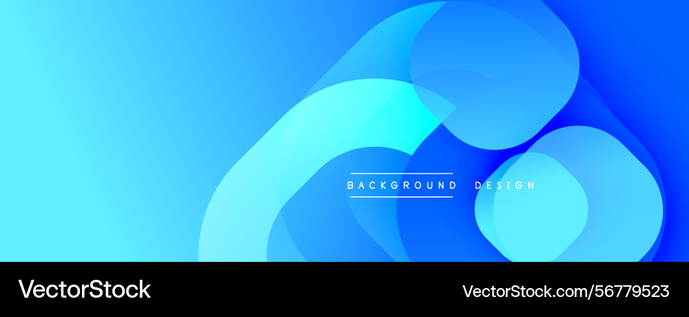 Abstract blue layers create dynamic background Abstract blue layers create dynamic background vector image