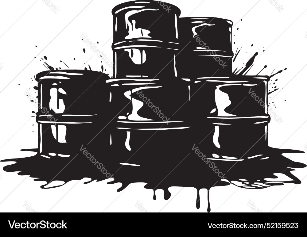 Midnight marque dark barrel symbol darkened Vector Image