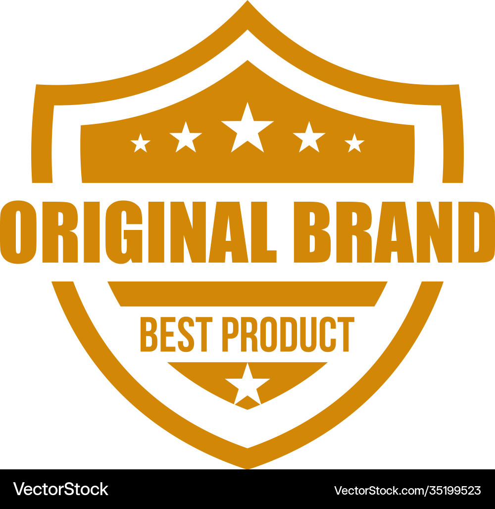 Original brand best products schild Original brand best products schild vektorbild
