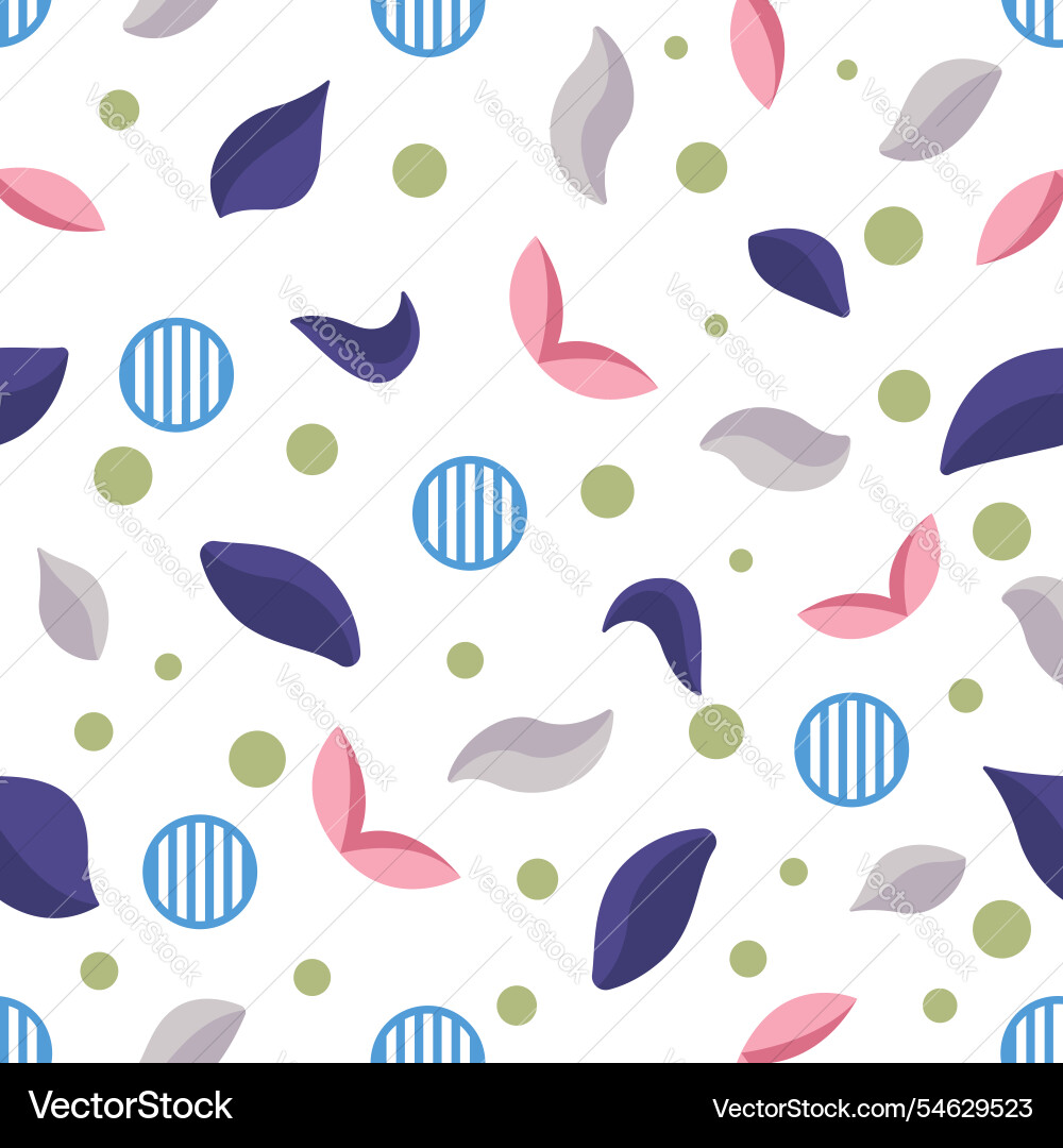 Seamless unique pattern creative background design Vector Image