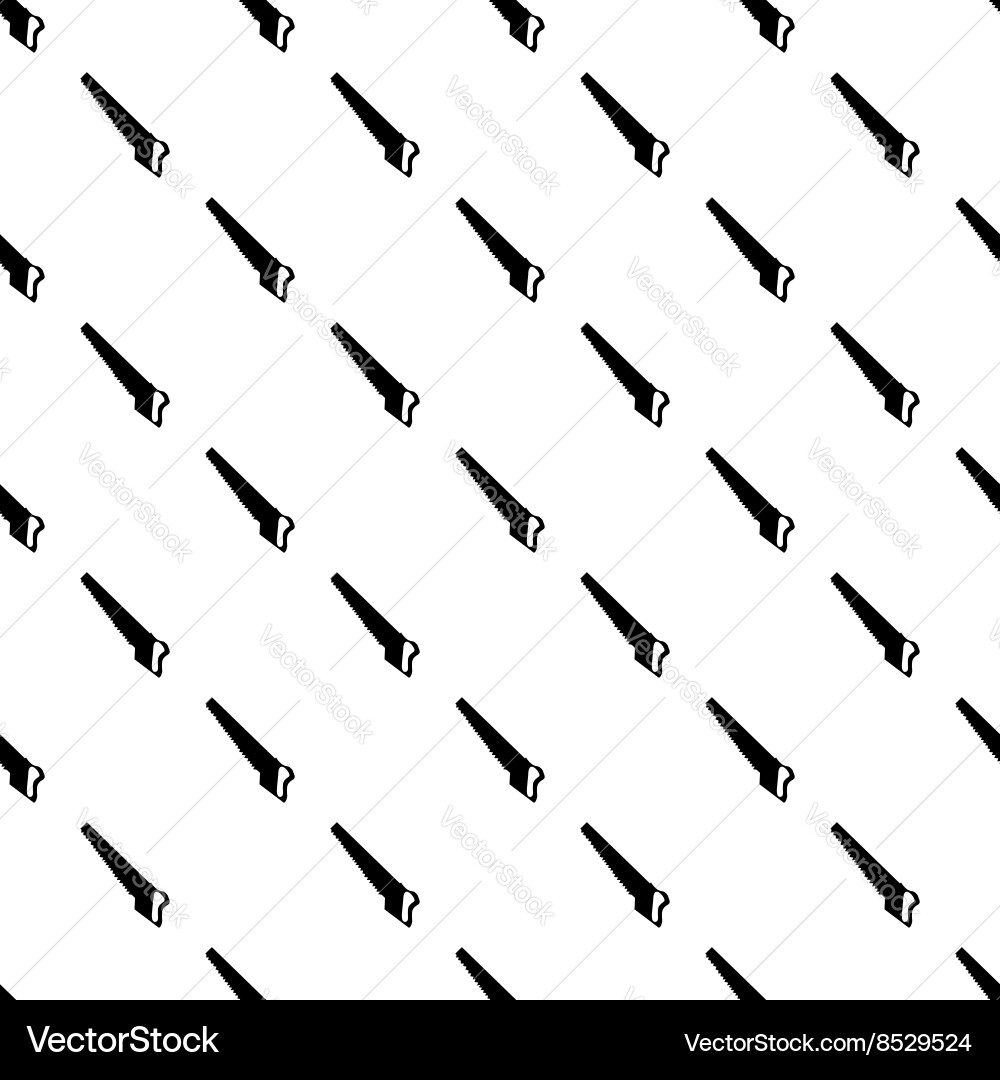 Hacksaw pattern seamless vector image