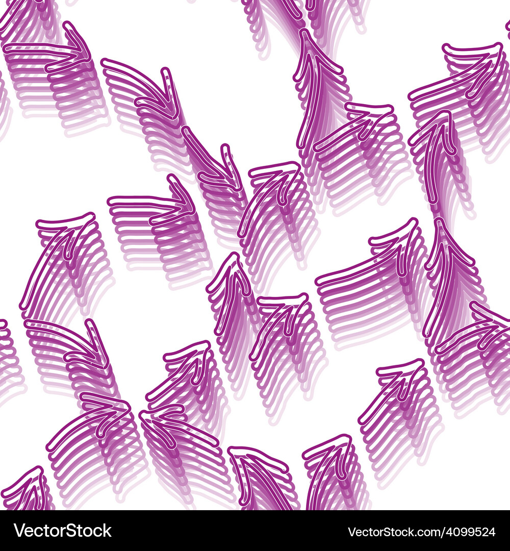 Seamless arrow pattern Vector Image