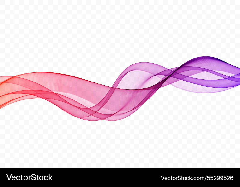 Abstract wave flow of wavy lines design element Abstract wave flow of wavy lines design element vector image
