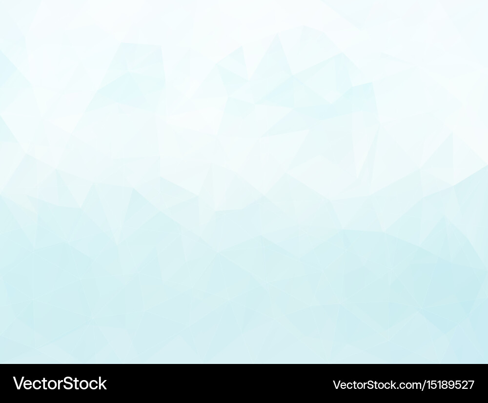 Blue Triangular Pattern vector image