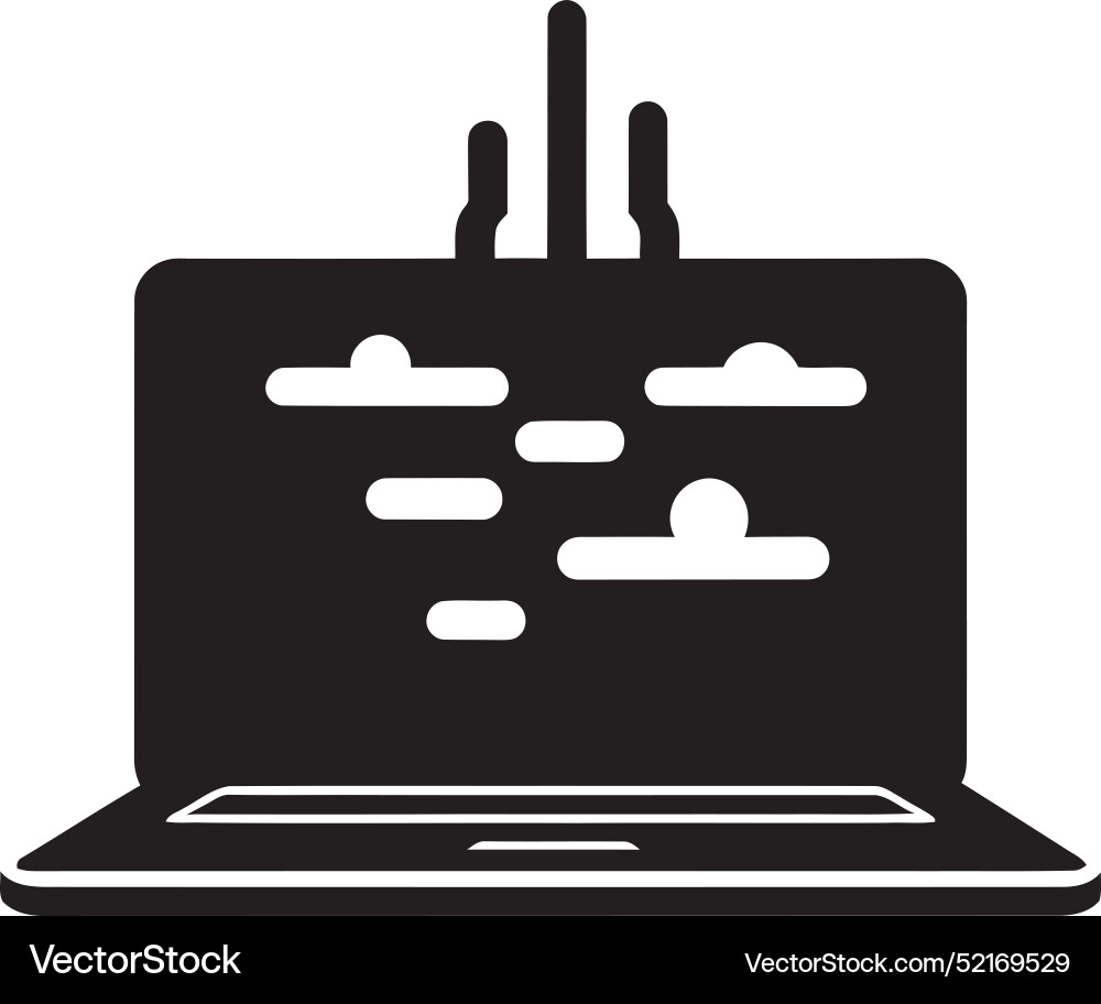 Quantum computing a glimpse Vector Image