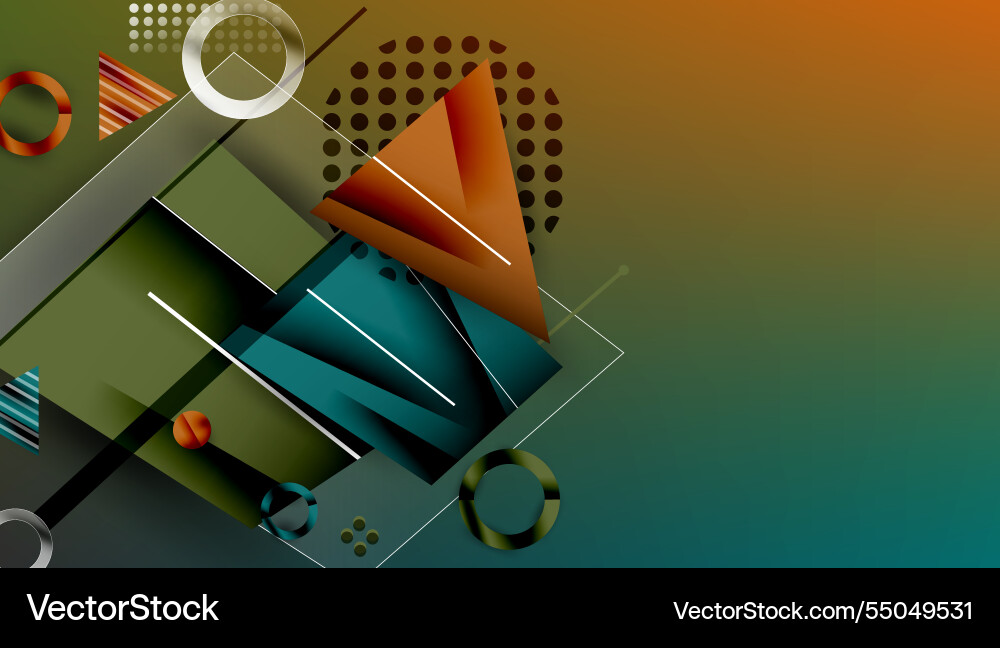 Abstract background geometric design with colorful Abstract background geometric design with colorful vector image