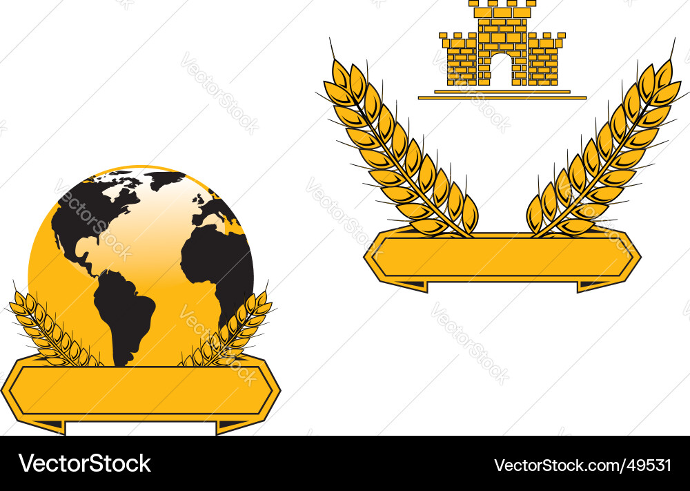 Design elements vector image