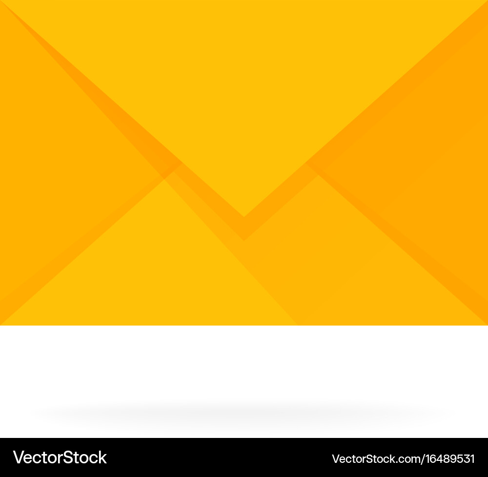 Mail envelope icon email send concept vector image