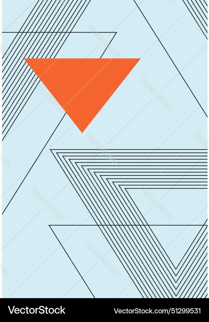 Seamless pattern with abstract geometric shapes Vector Image