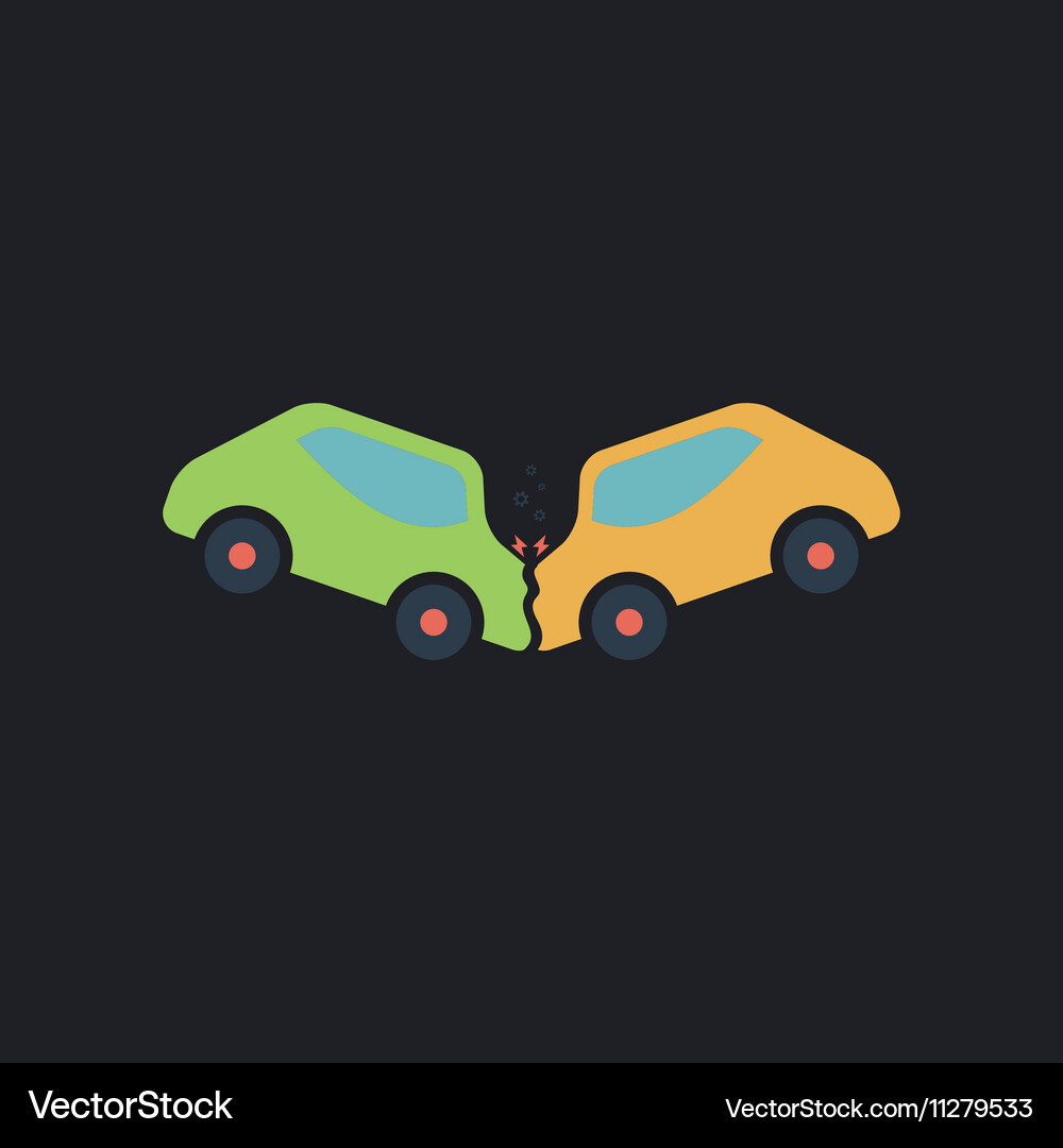 Crash computer symbol Vector Image