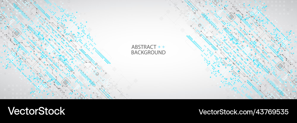 Abstract technological background with various Abstract technological background with various vector image