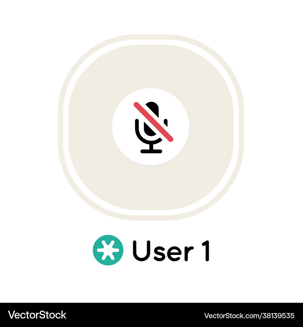 Audio chat ui user interface icon Audio chat ui user interface icon vector image
