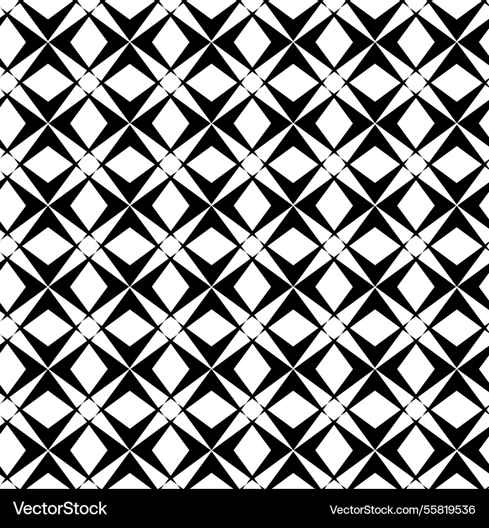 Abstract geometric pattern with squares crosses Vector Image