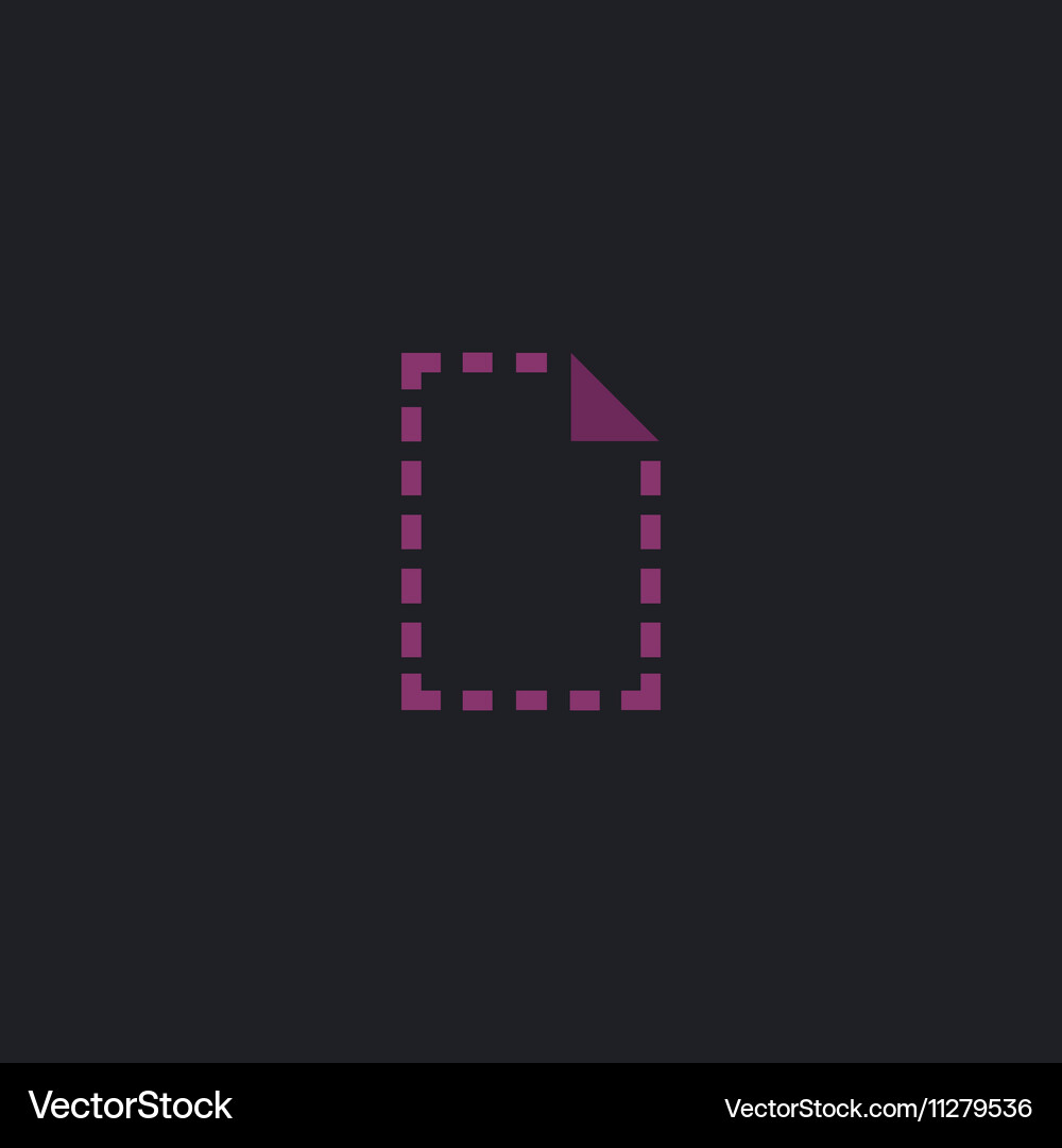 Document computer symbol Vector Image