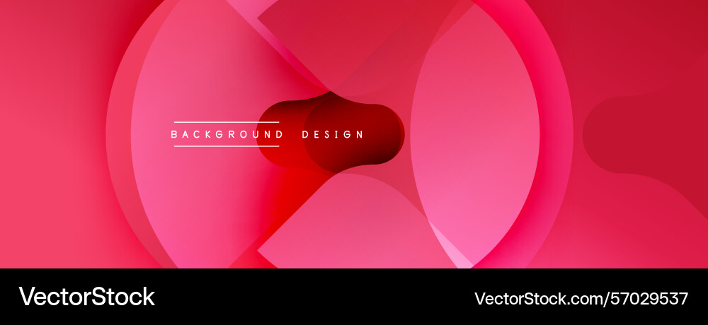 Abstract pink design overlapping circles create Abstract pink design overlapping circles create Vector Image