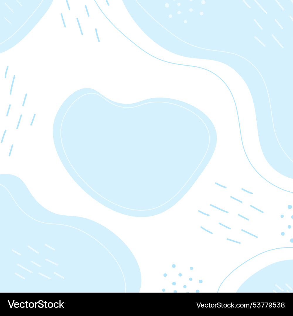 Abstract texture spots with stroke dots and wave Vector Image