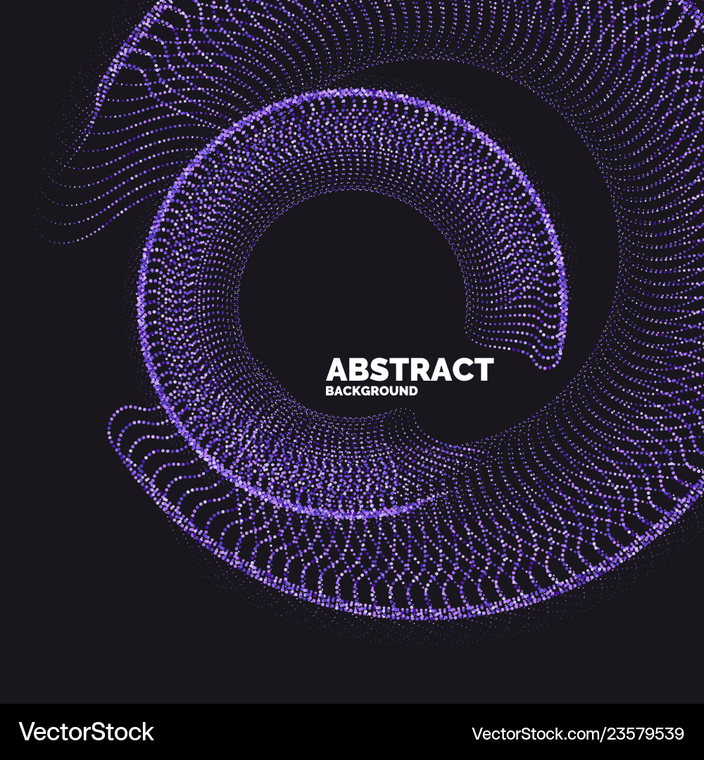 Abstract background with dynamic waves Abstract background with dynamic waves vector image