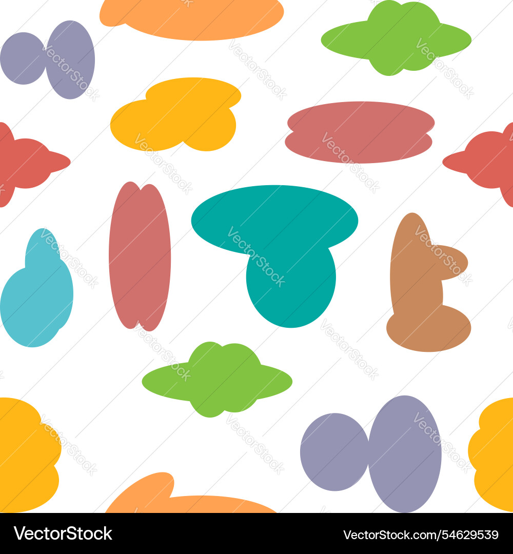Seamless unique pattern creative background design Vector Image