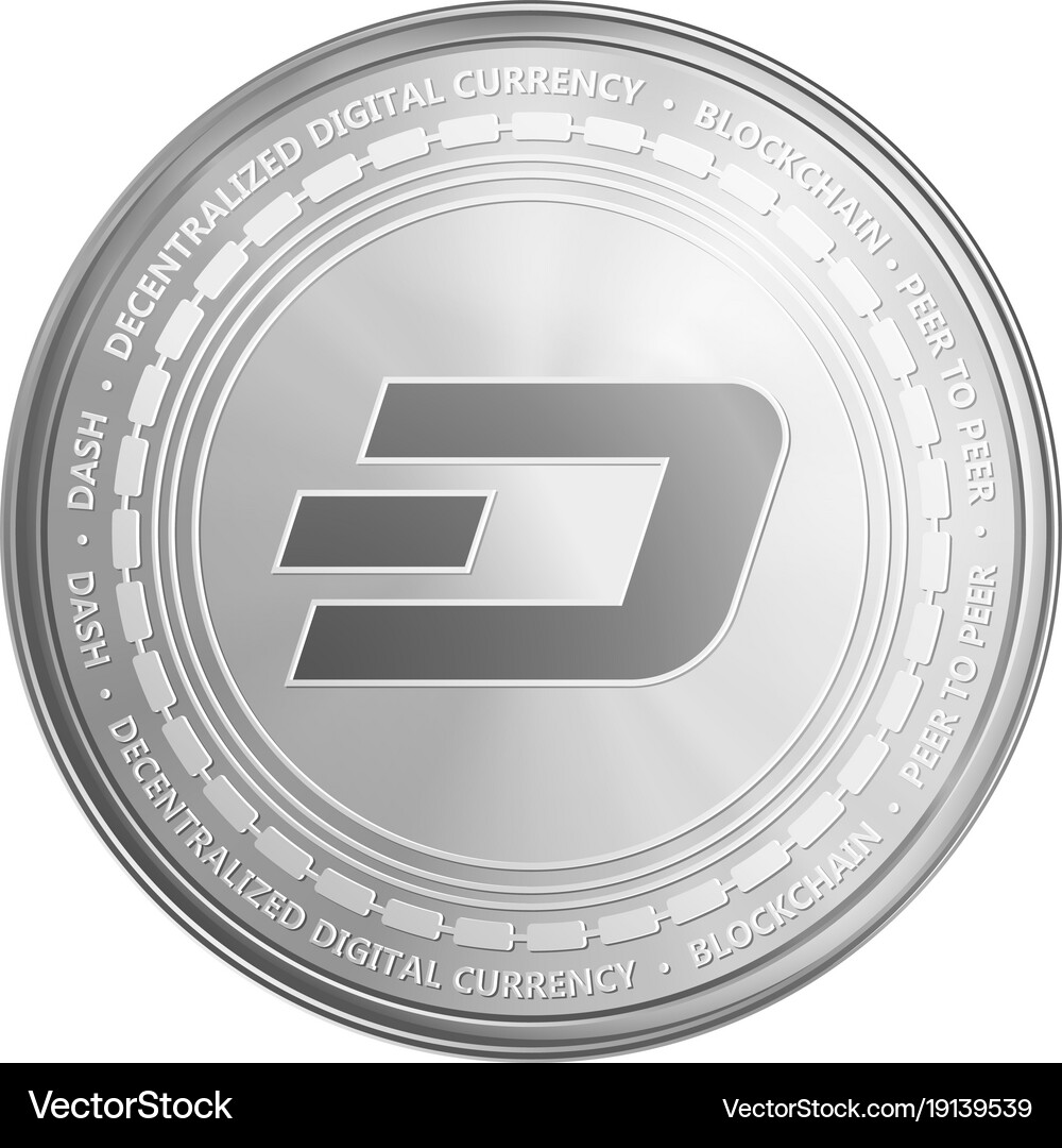 Silver ethereum coin symbol – Royalty-Free Vector | VectorStock