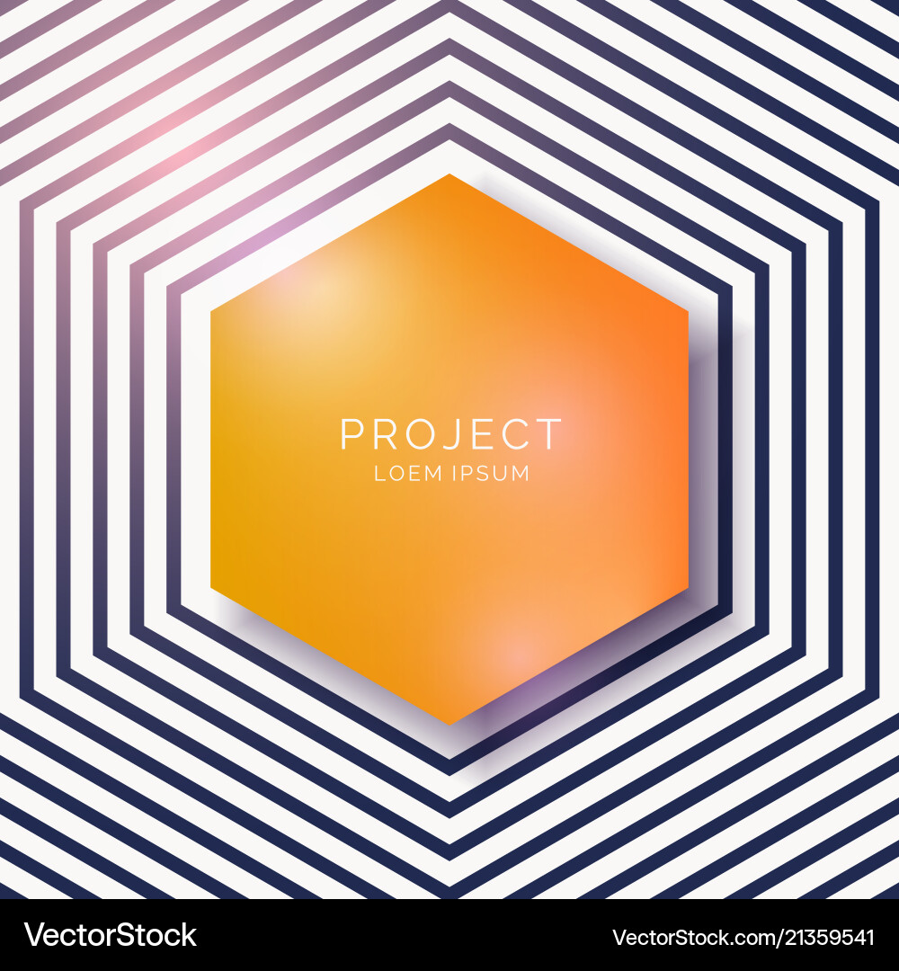 Abstract background with black lines vector image