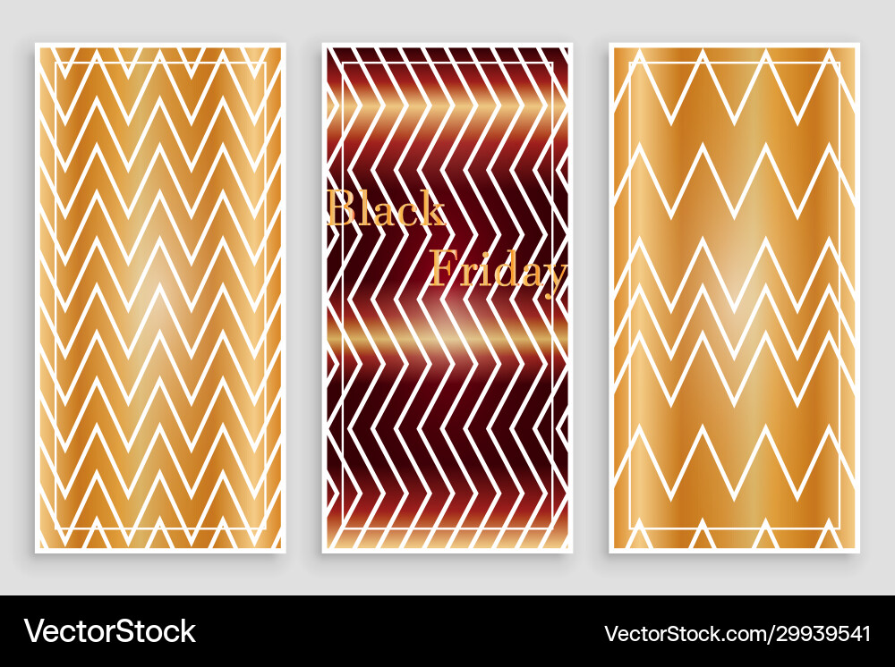 Abstract various colorful header set collection vector image