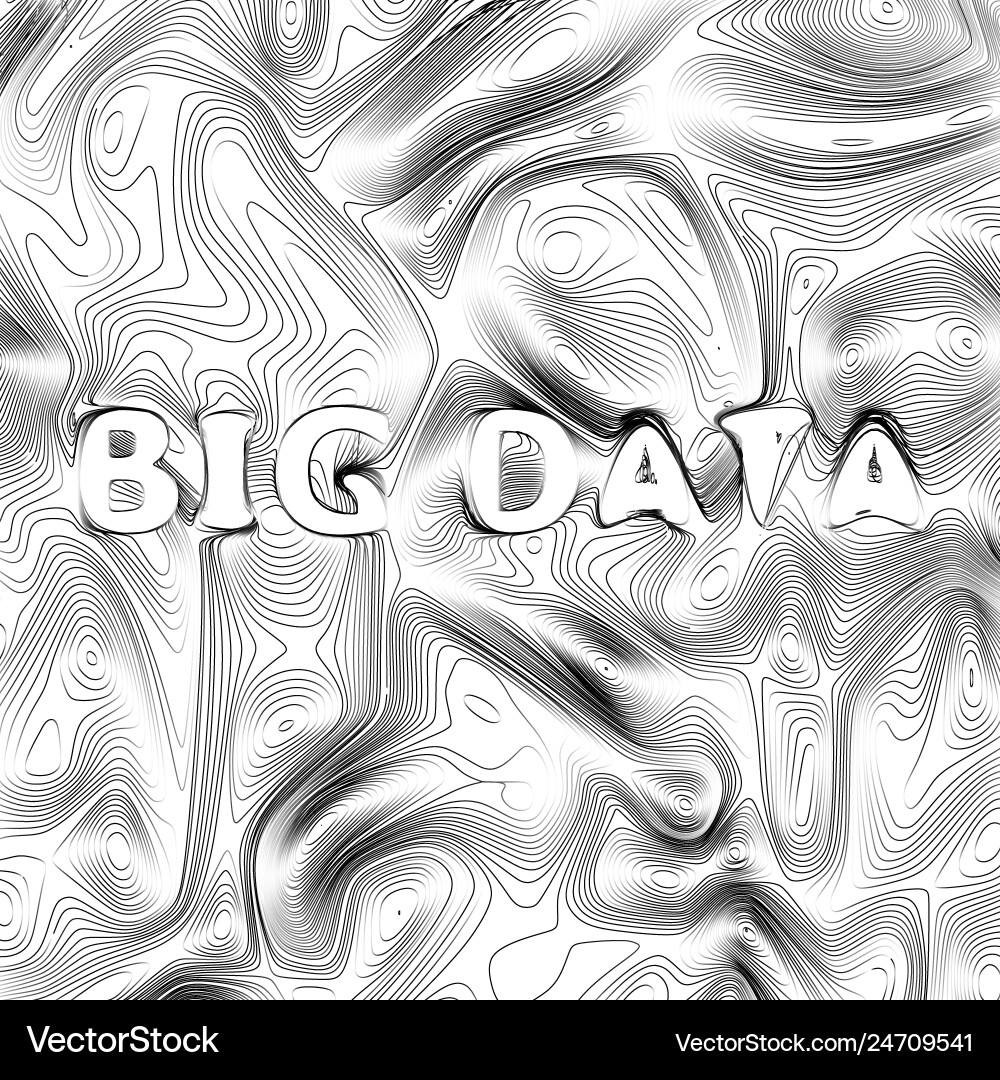 Big data background information streams future Big data background information streams future vector image