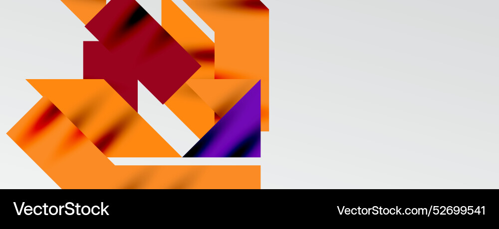 Dynamic lines and triangles Vector Image