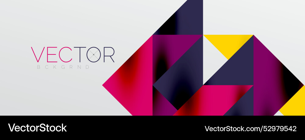 Tech minimal overlapping triangle shapes elements Tech minimal overlapping triangle shapes elements Vector Image