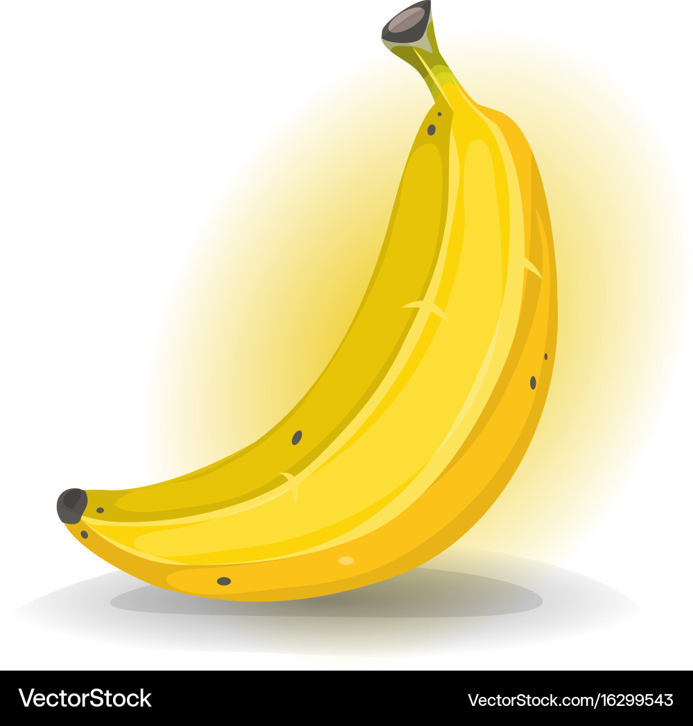 Banana fruit Royalty Free Vector Image - VectorStock