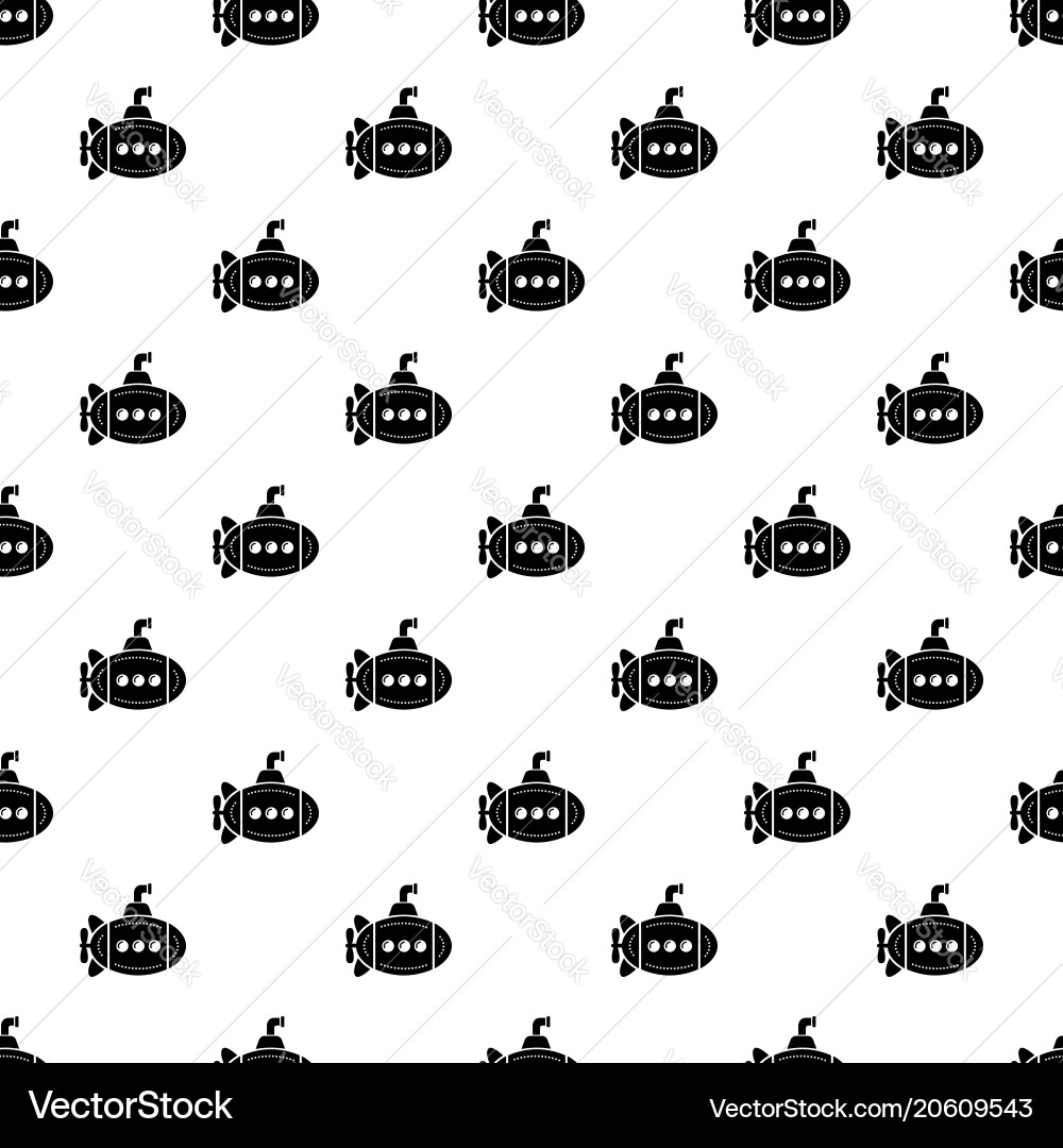 Big bathyscaphe pattern seamless Big bathyscaphe pattern seamless vector image
