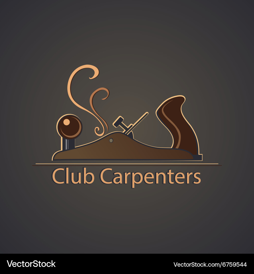 Carpenter Tools & Workshop Elements Vector Image